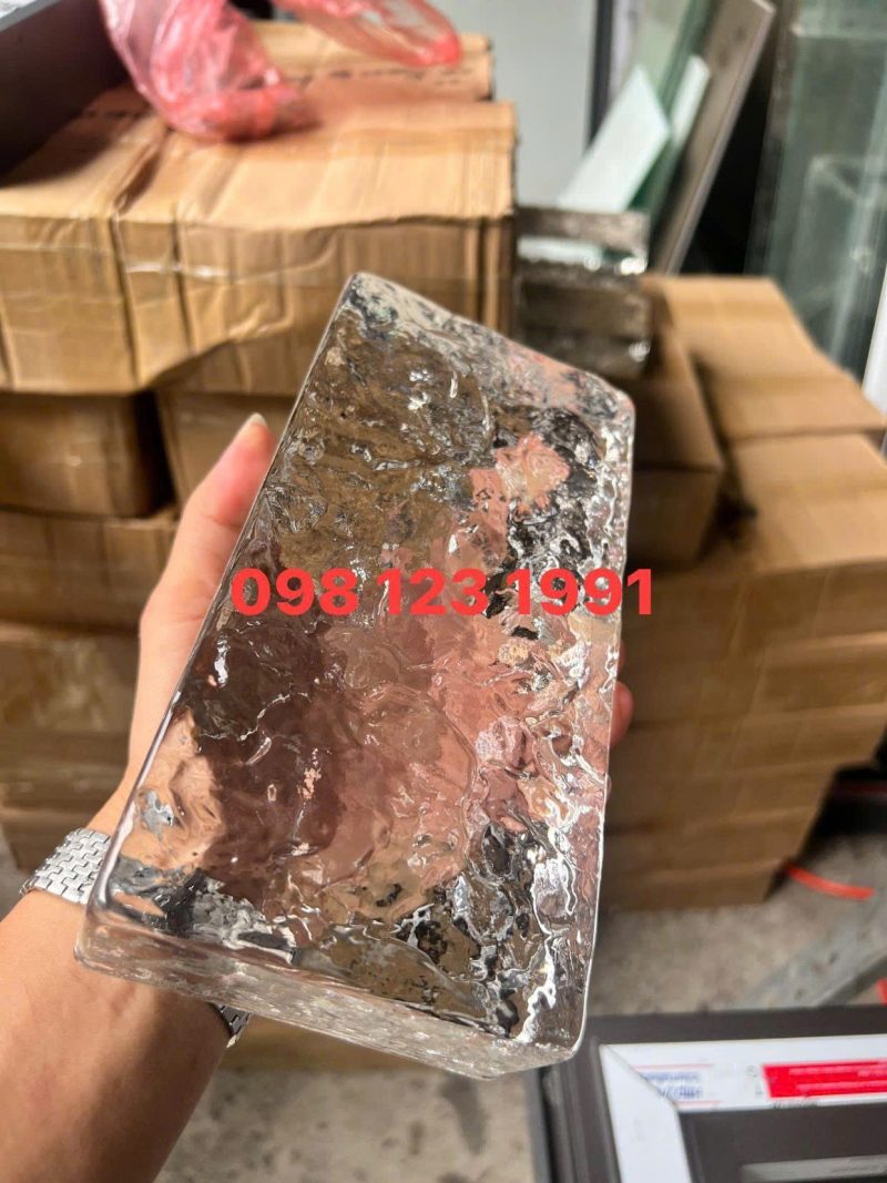 Tường gạch kính đặc Âu Việt AVG | Lấy sáng & cách âm hiệu quả
