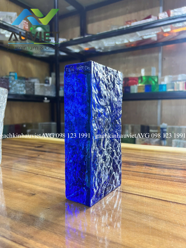 Gạch Kính Đặc Vân Mây Xanh Dương Gạch Kính Đặc Vân Mây Xanh Dương