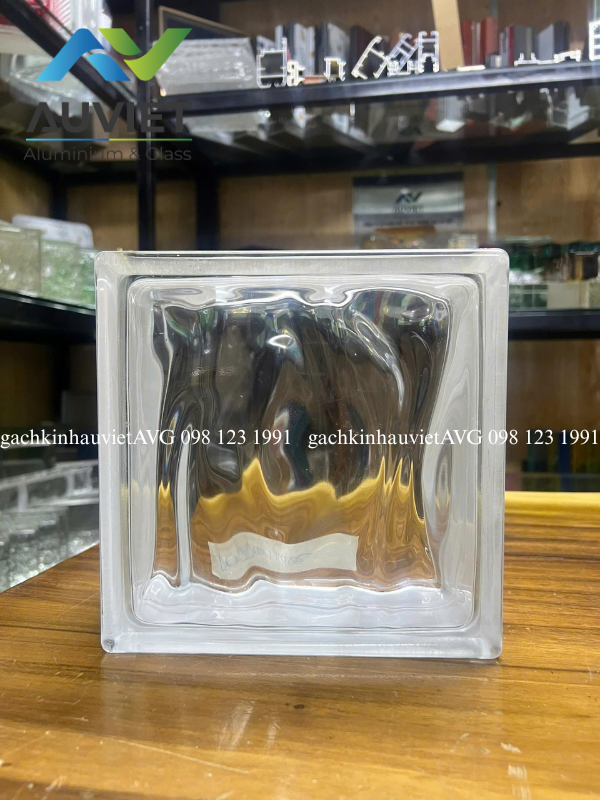Gạch Kính Đặc Vân Mây Xanh Dương Gạch Kính Đặc Vân Mây Xanh Dương