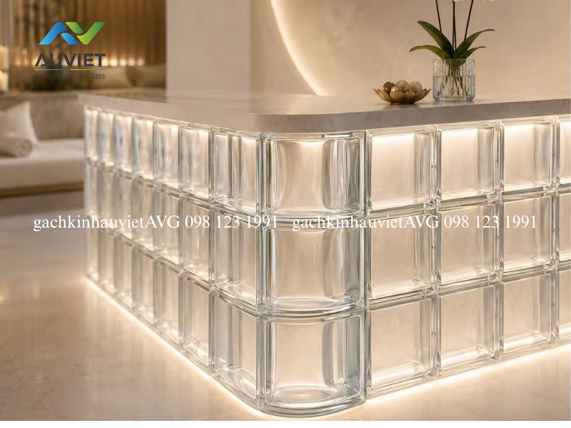 Gạch Kính Hot Nhất Hiện Nay Cho Phòng Khách