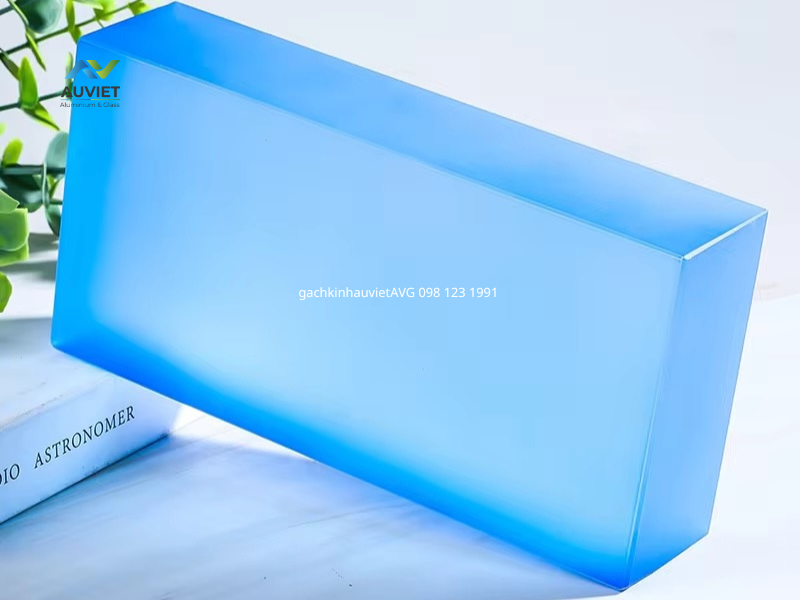 xanh mờ gạch kính xanh mờ